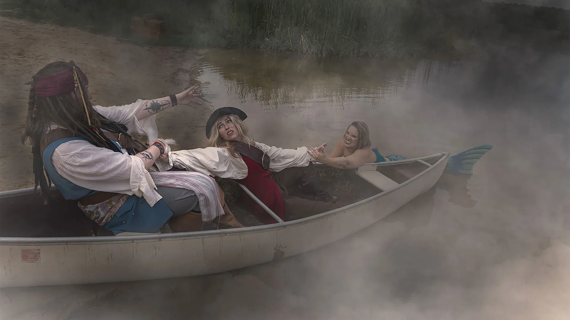 Cosplay composite photography